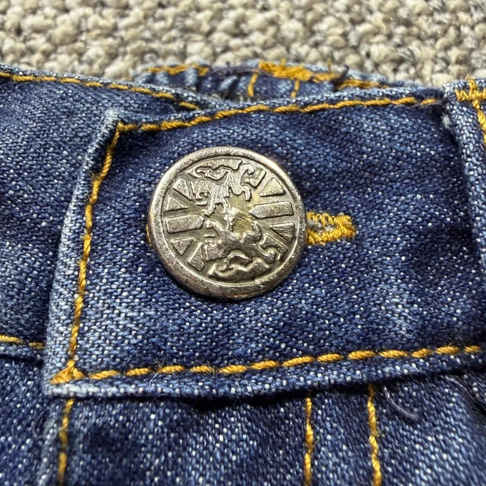 English Laundry Preloved Toddler Boys Dark Wash Denim Jeans 24M Lion Logo